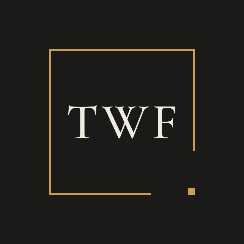The Wandering Frame monogram